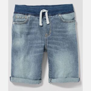 Old Navy boys built in flex Karate Rib Waist denim jean shorts long bermuda XL